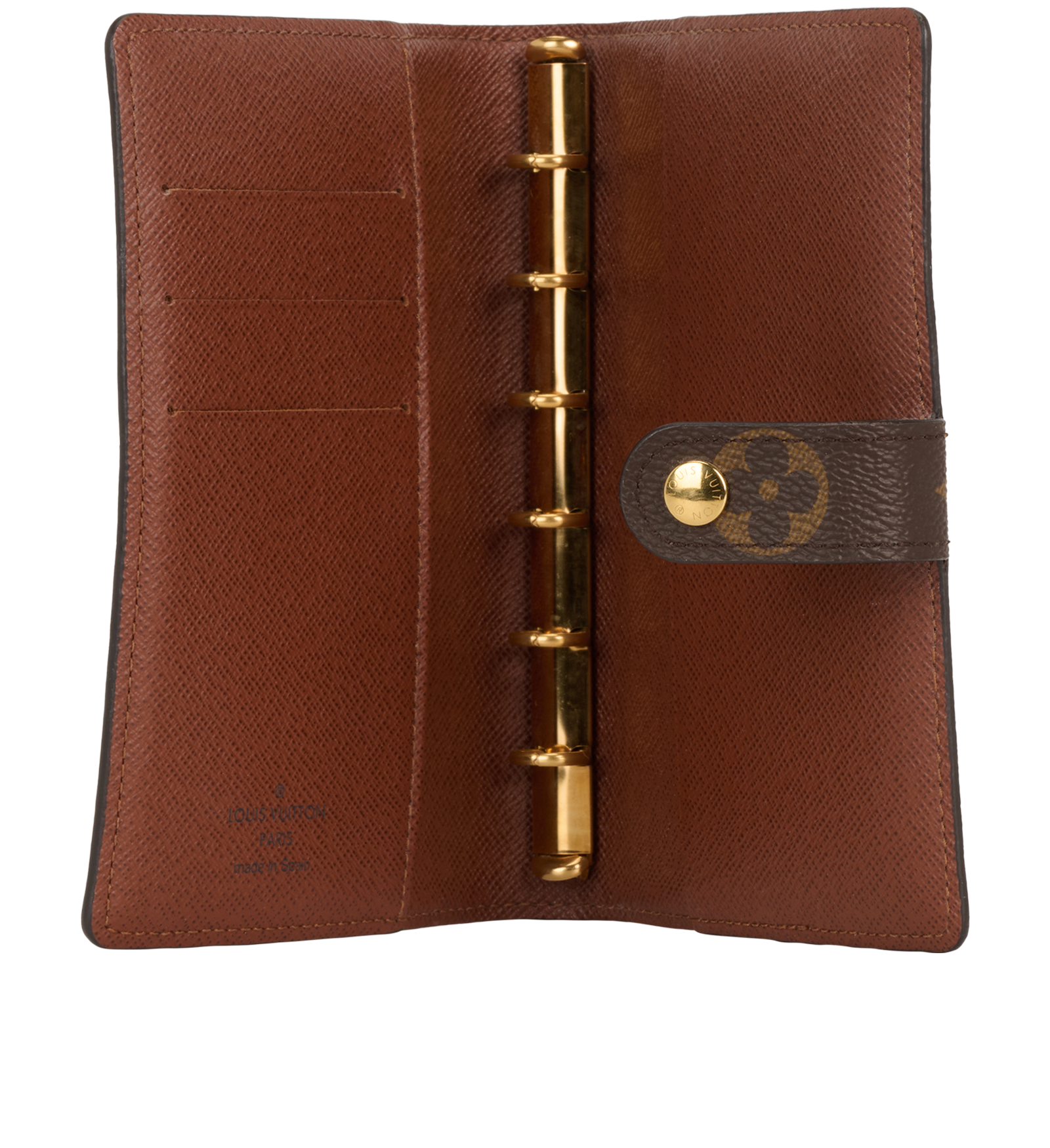 Louis Vuitton Small Ring Agenda Cover, &pound;220, Accessories, Brown, Canvas, Other view